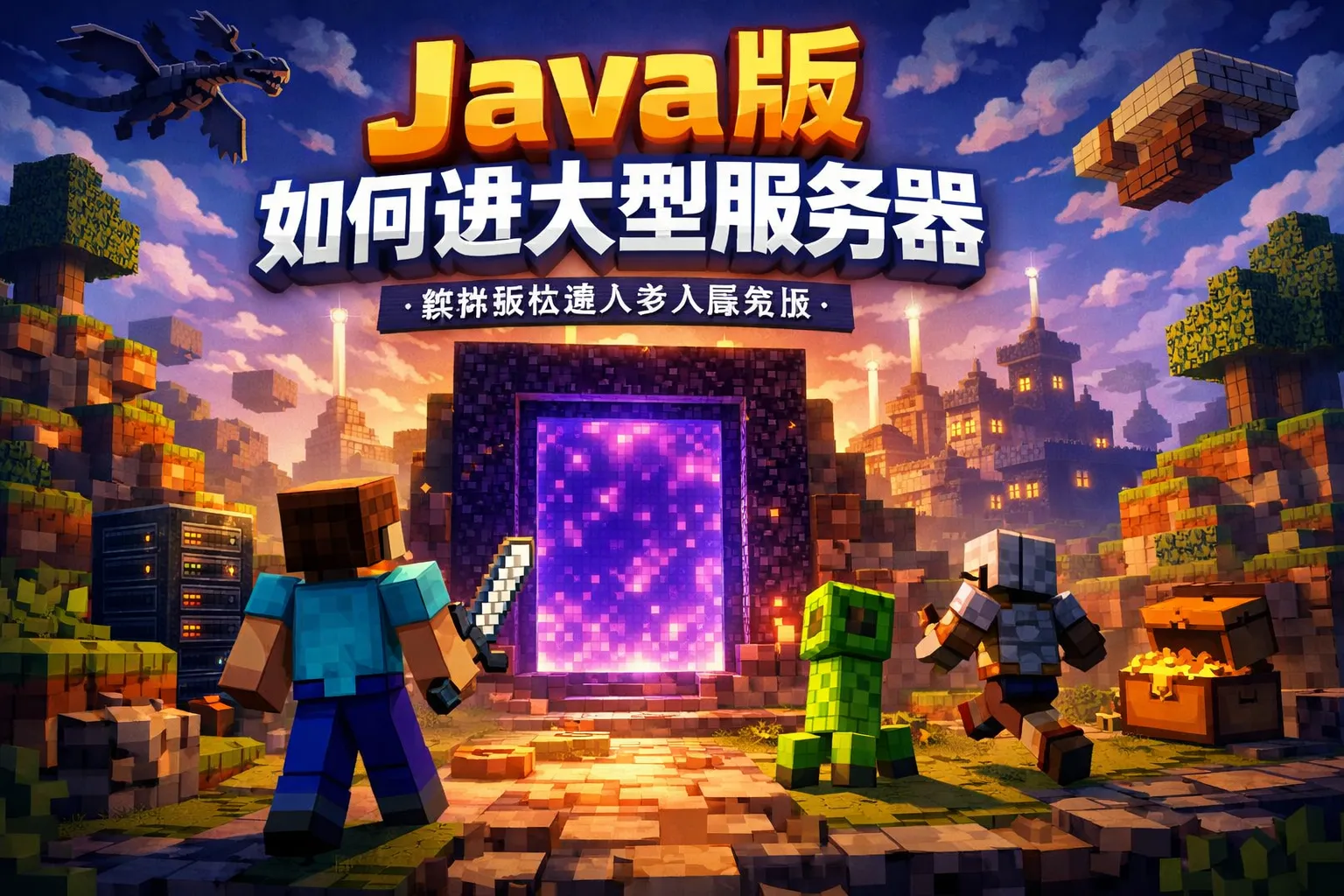 java版如何进大型服务器