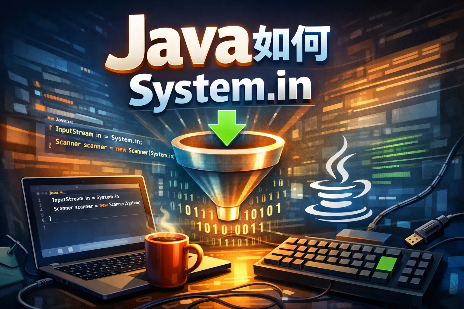 java如何system.in