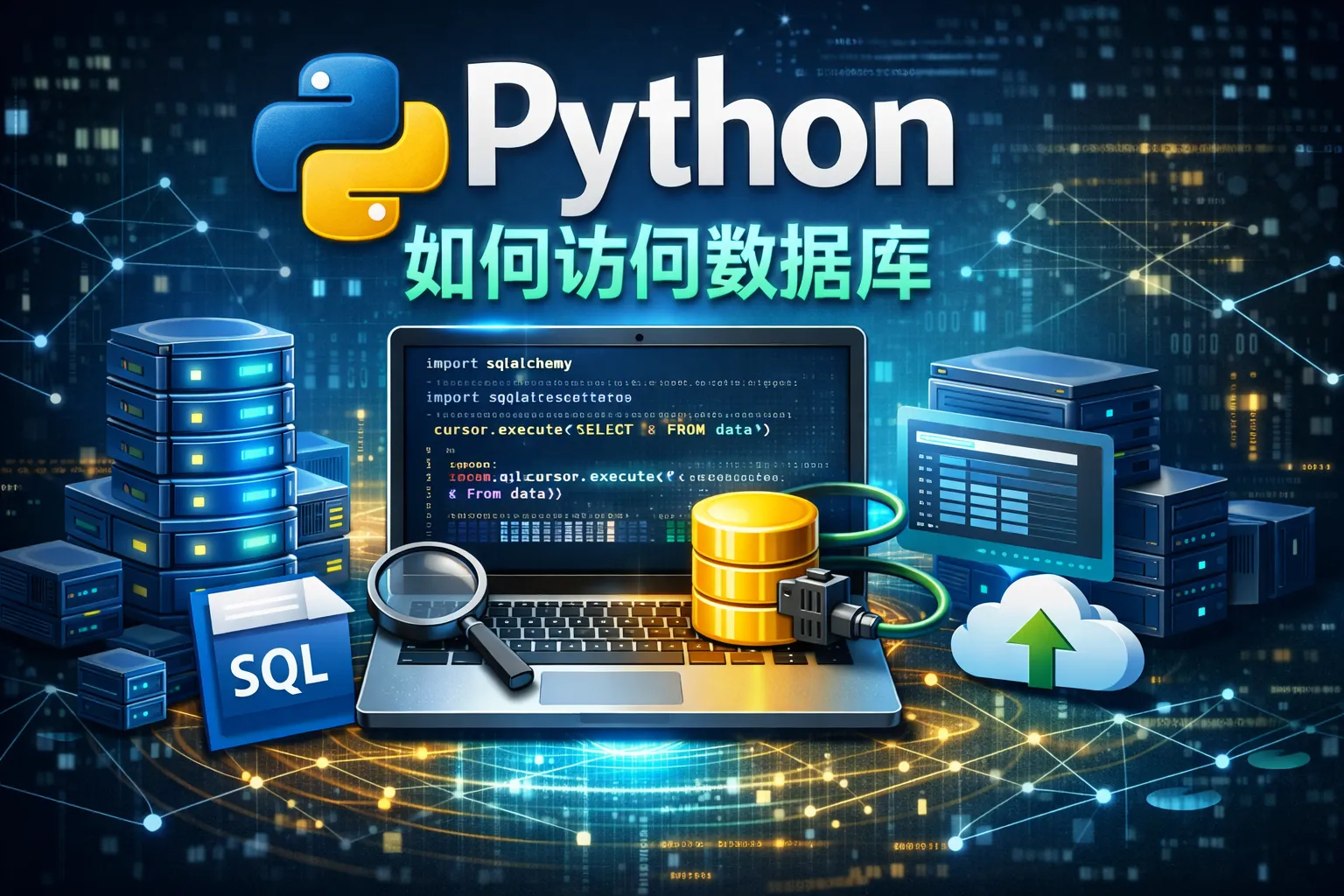 python如何访问数据库