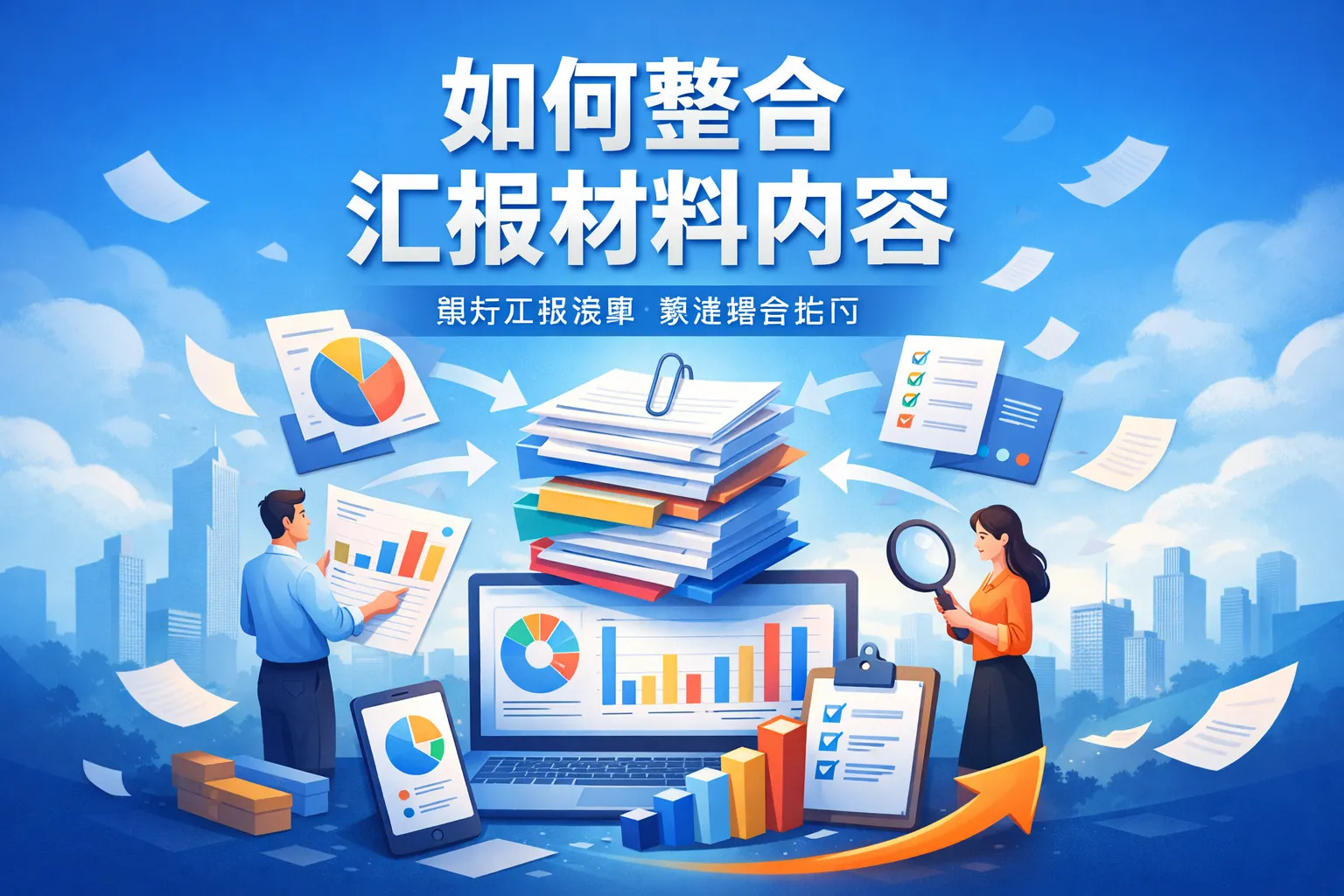 如何整合汇报材料内容