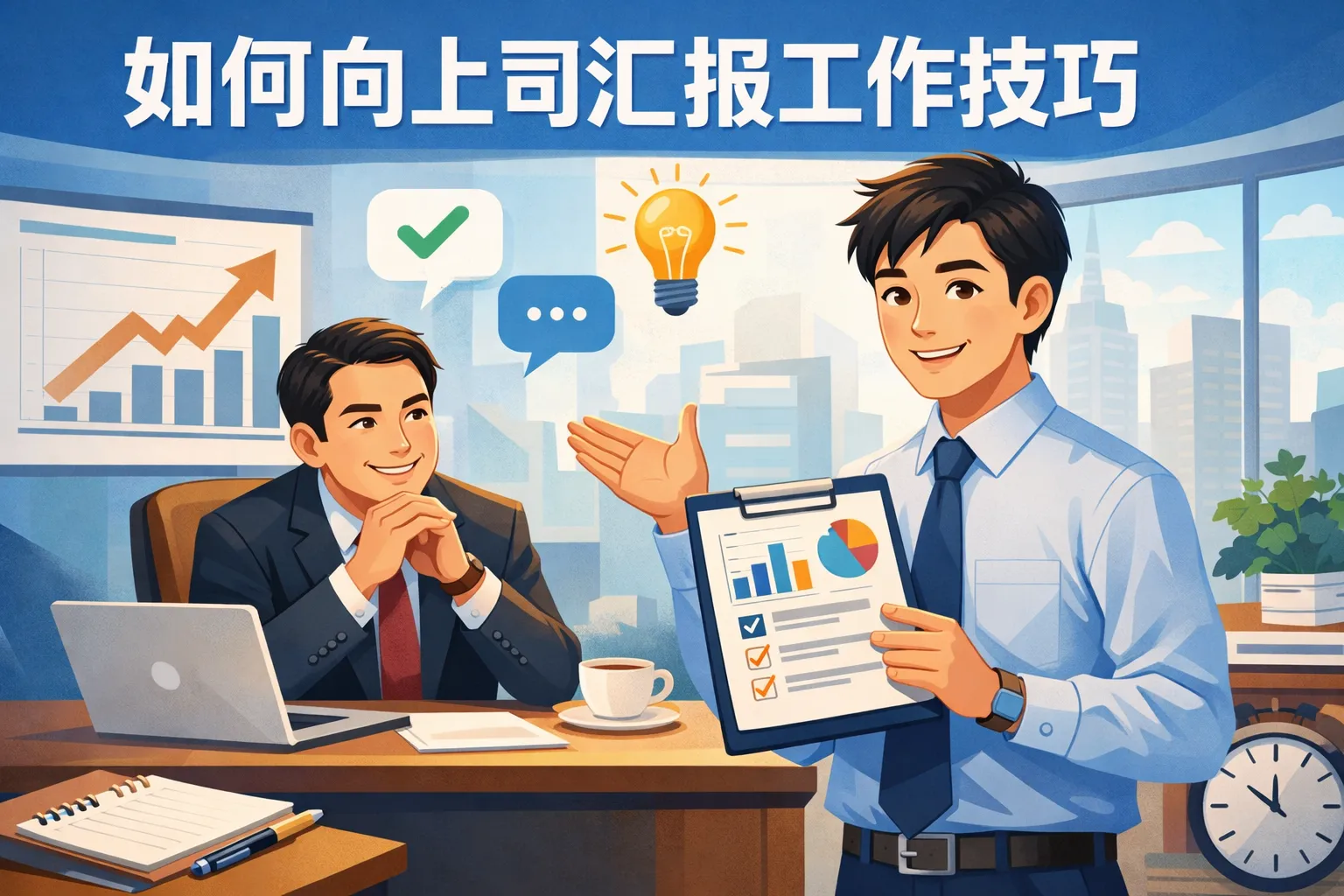 如何向上司汇报工作技巧
