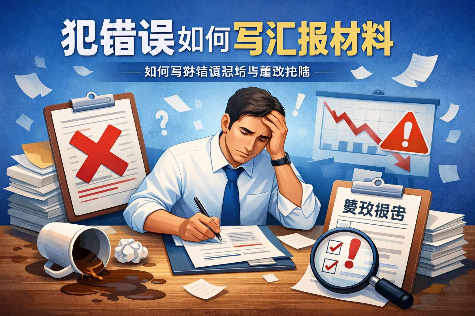 犯错误如何写汇报材料