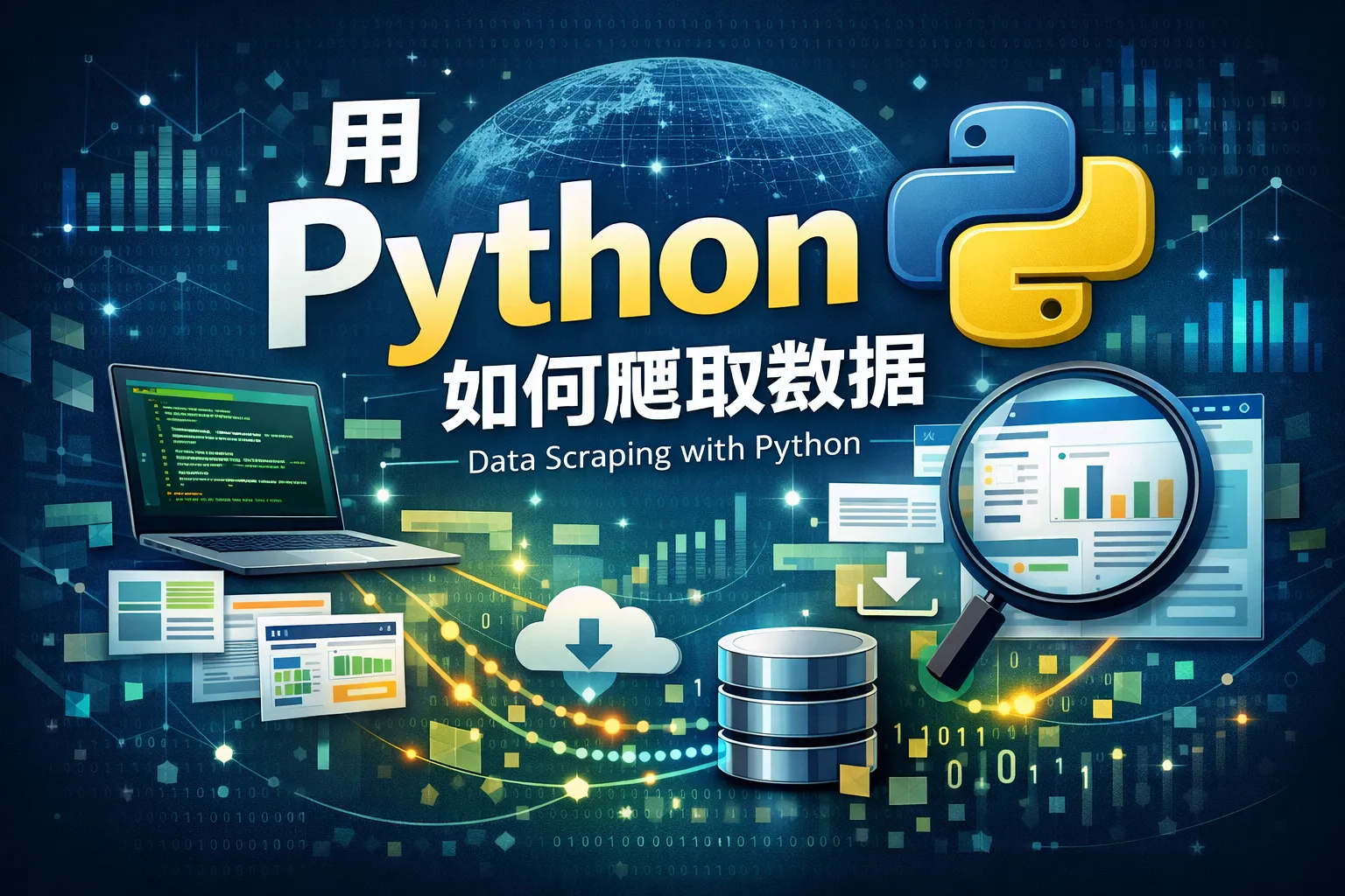 用python如何爬取数据