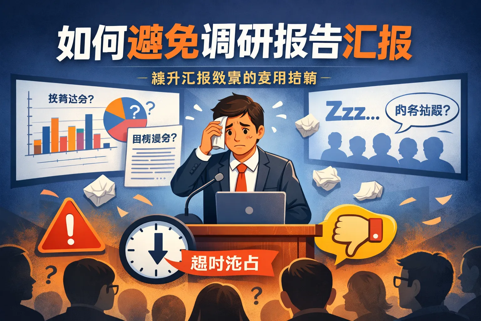 如何避免调研报告汇报