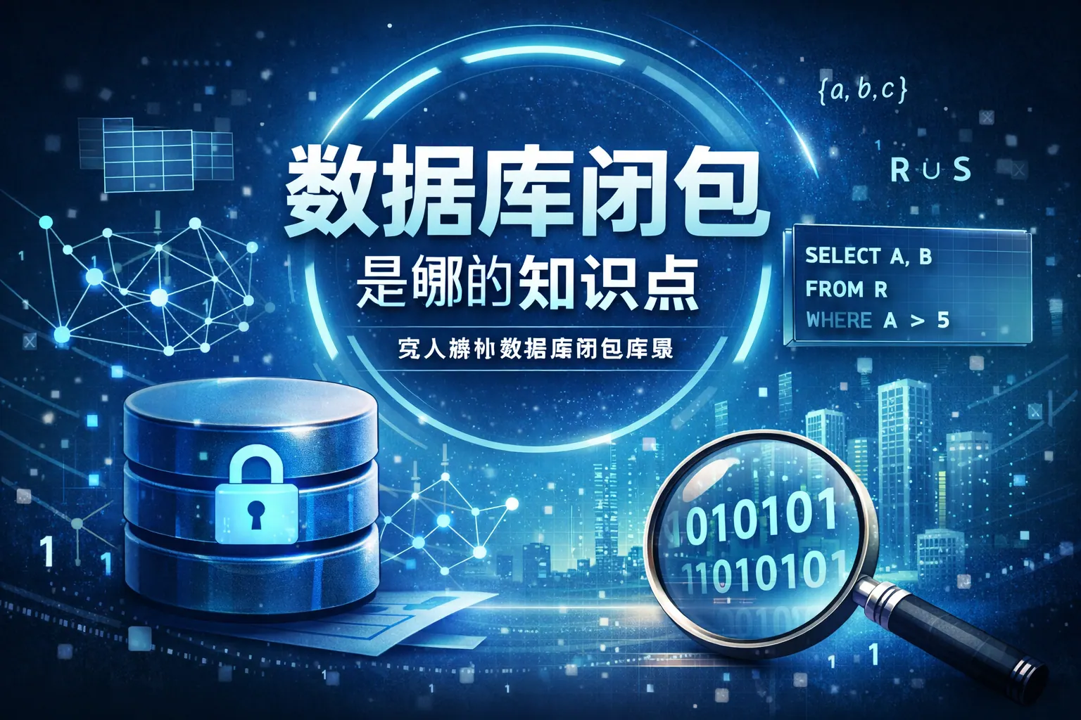 数据库闭包是哪的知识点