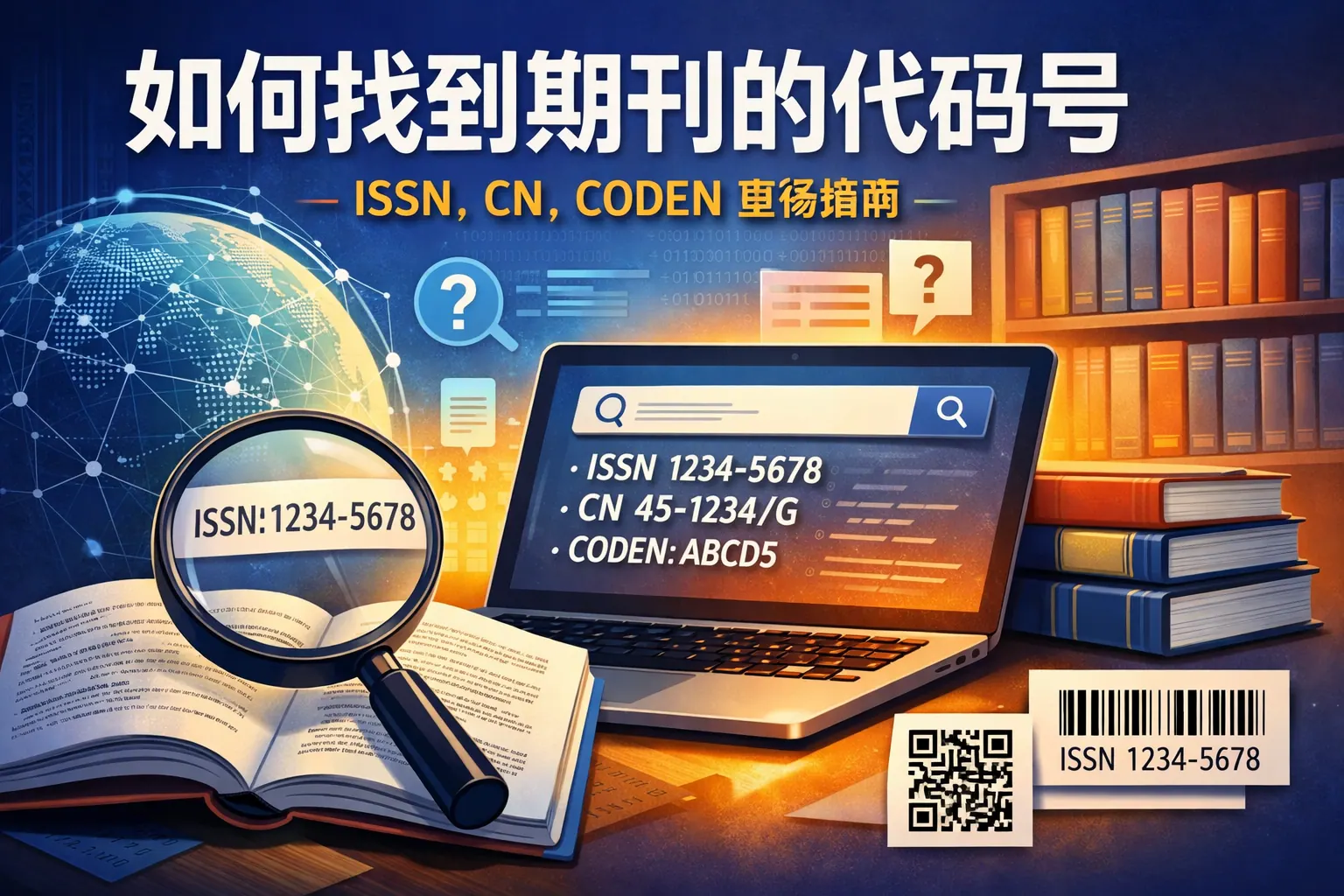 如何找到期刊的代码号