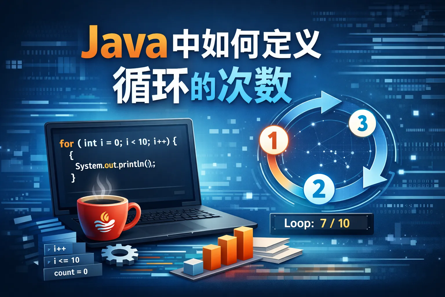 java中如何定义循环的次数