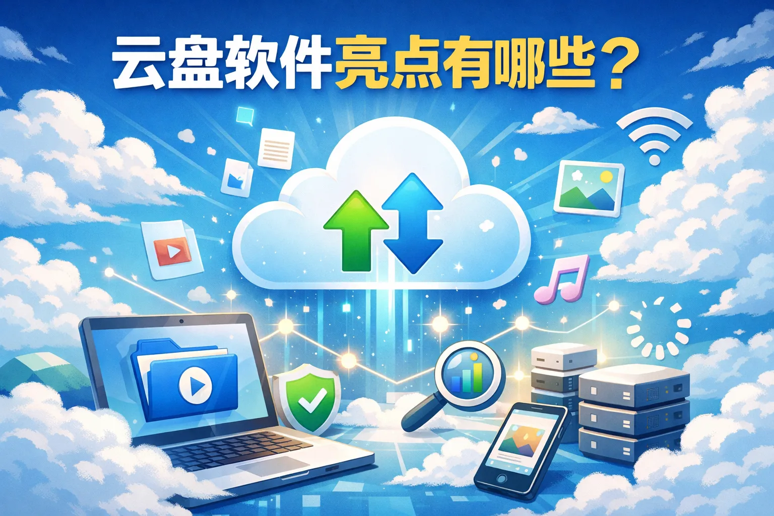 云盘软件亮点有哪些