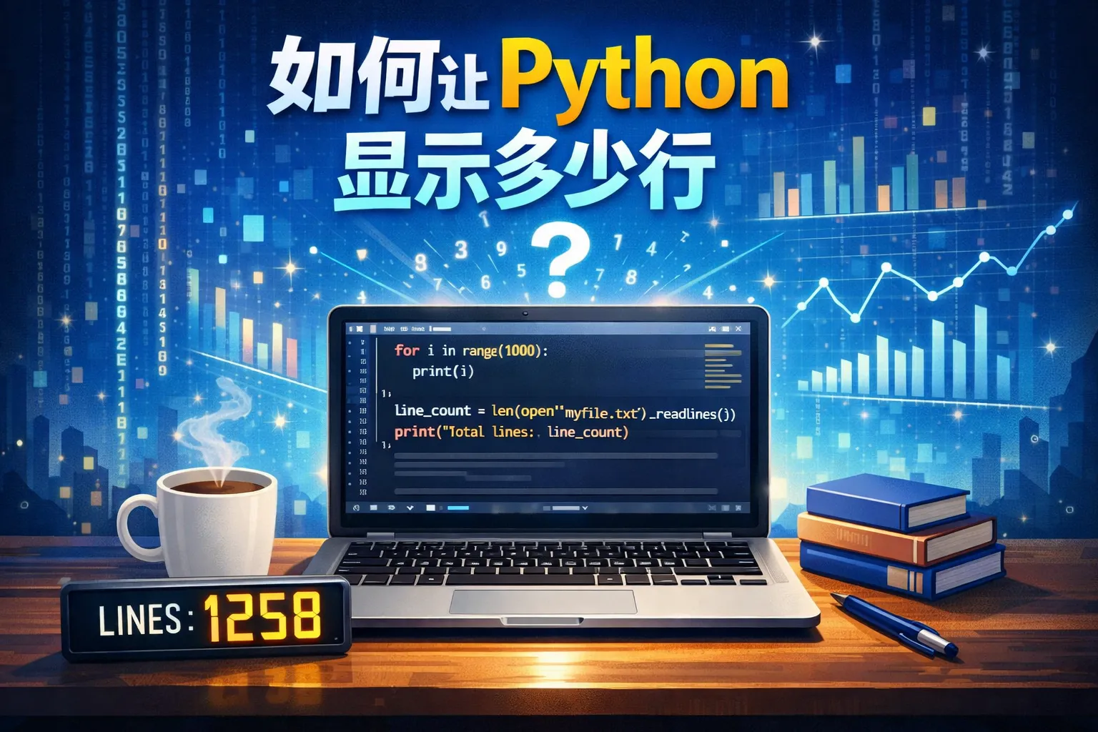 如何让python显示多少行
