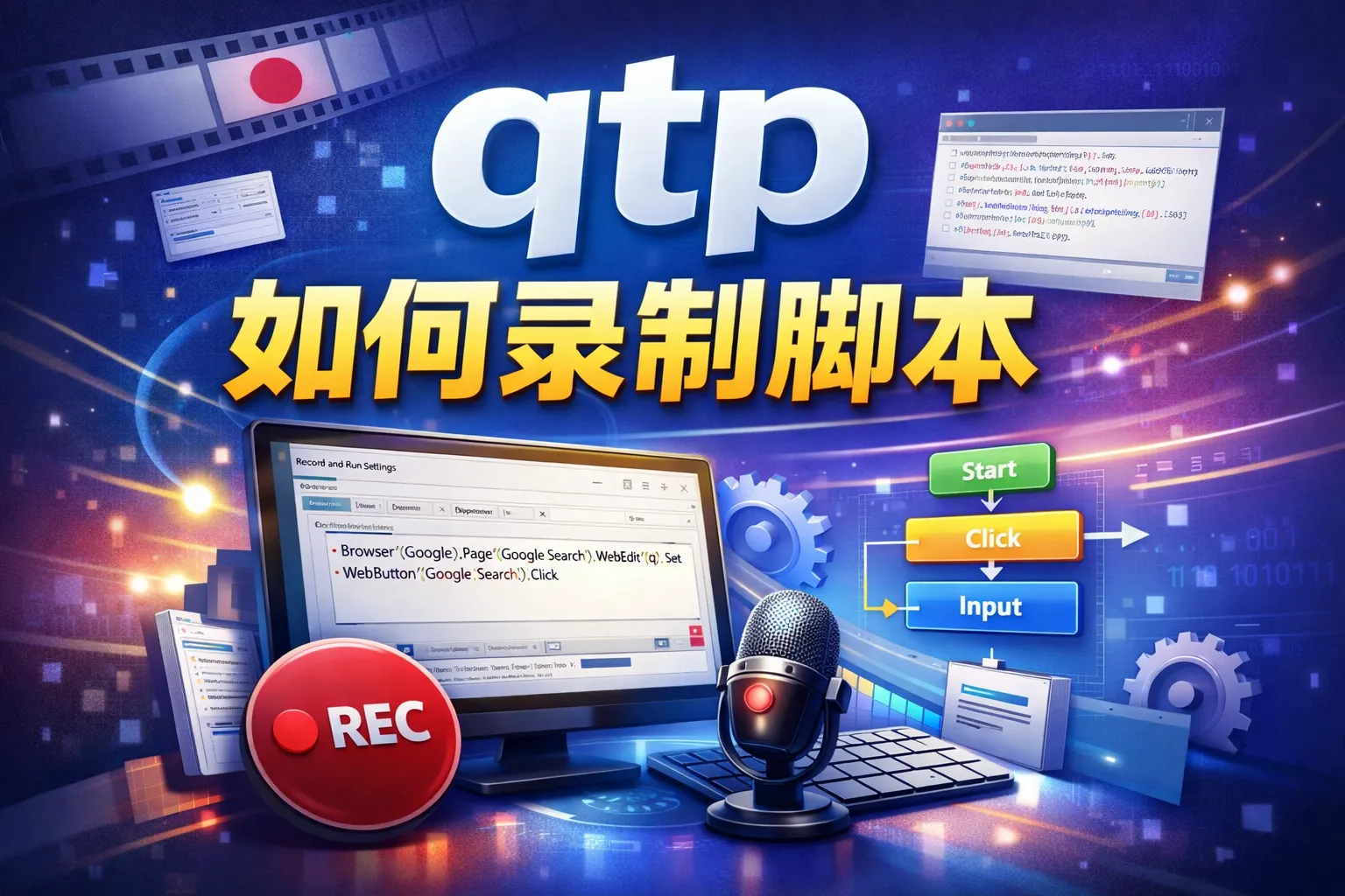 qtp如何录制脚本