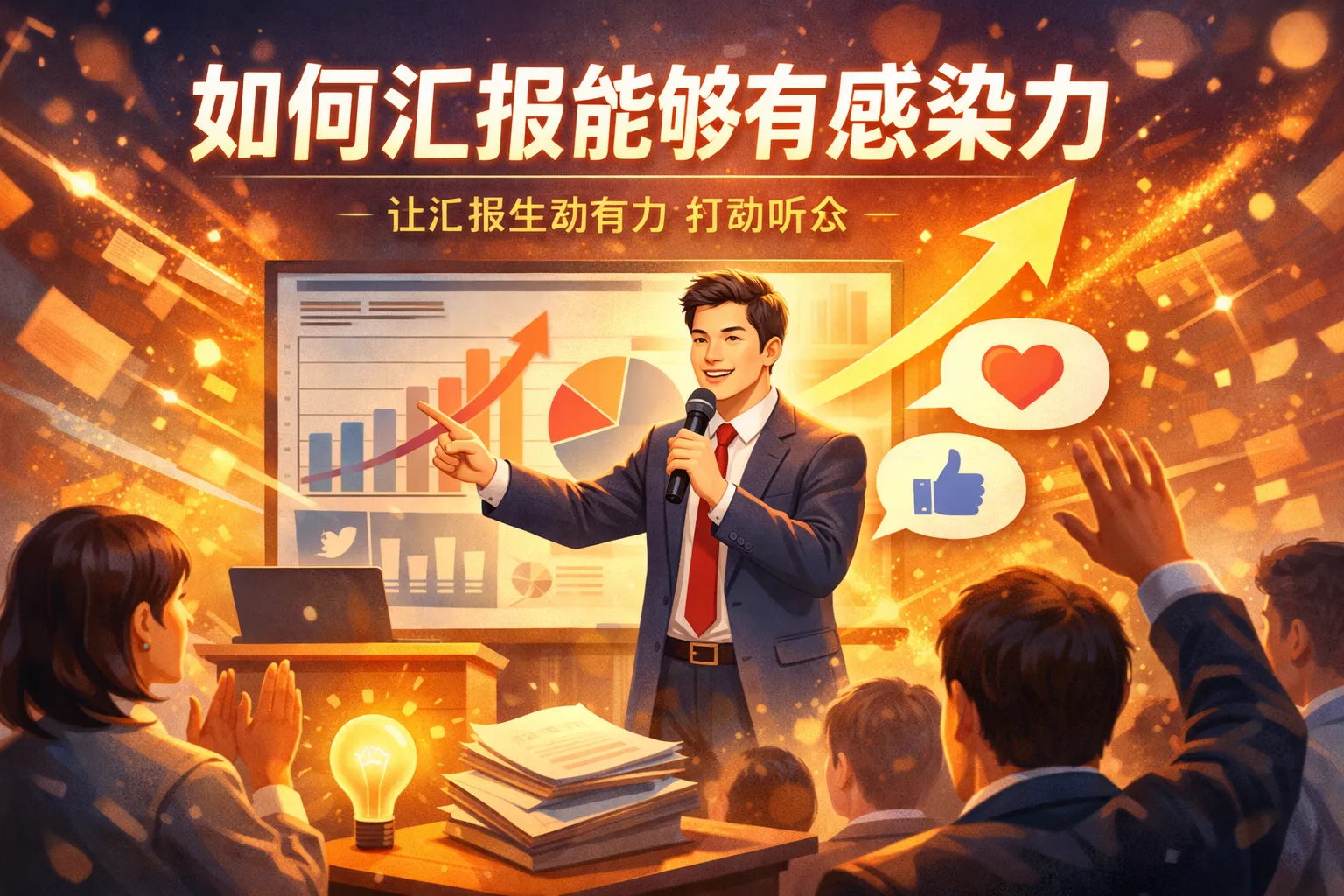 如何汇报能够有感染力