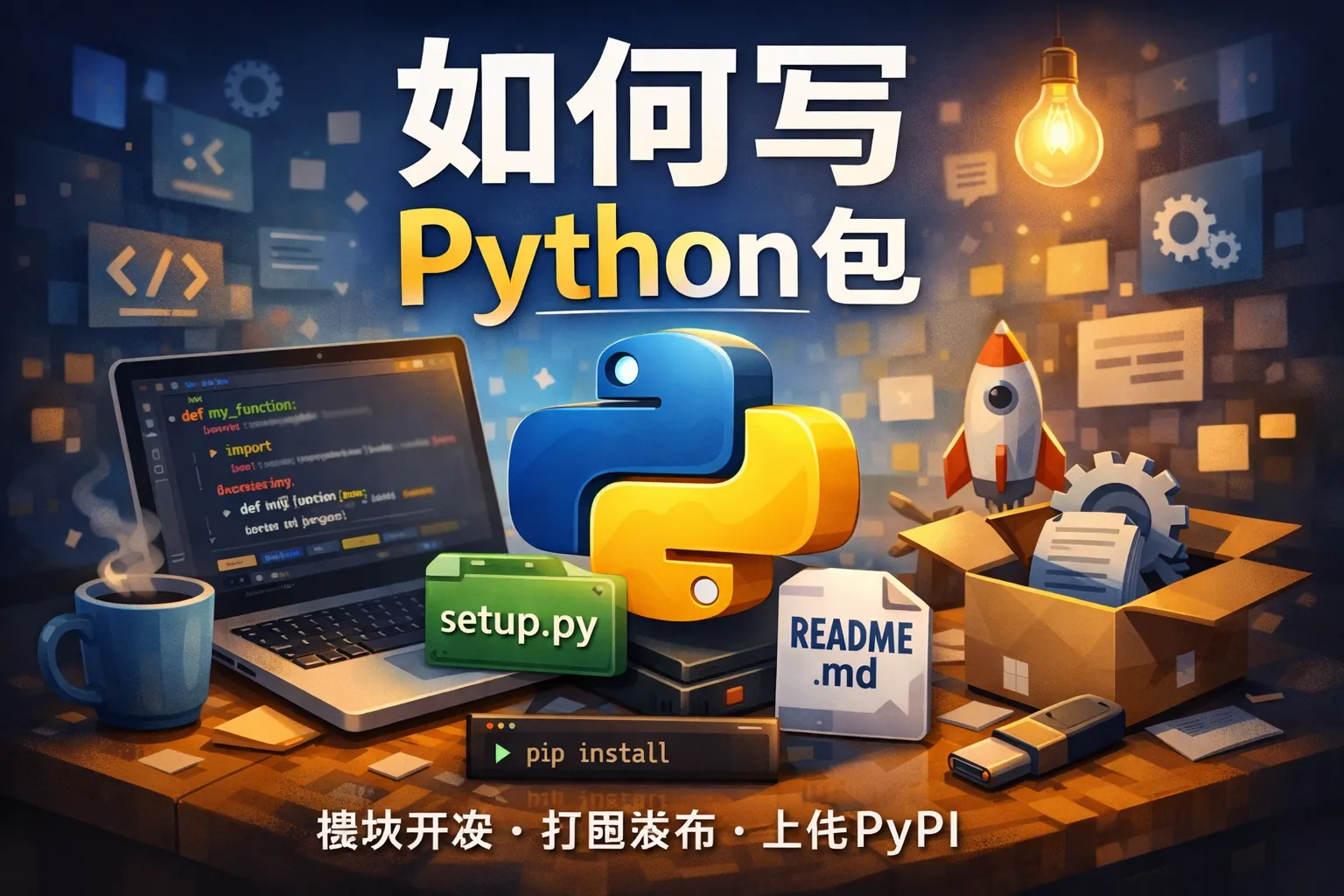 如何写python包