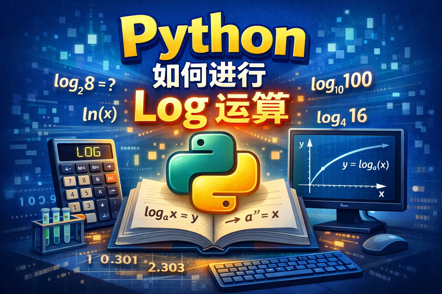 python如何进行log运算