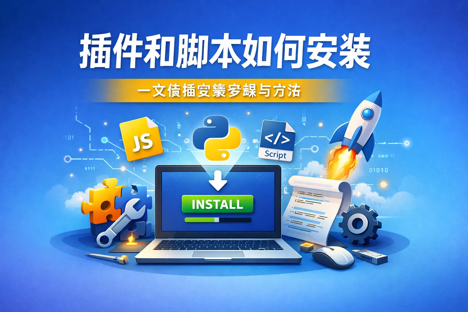 插件和脚本如何安装