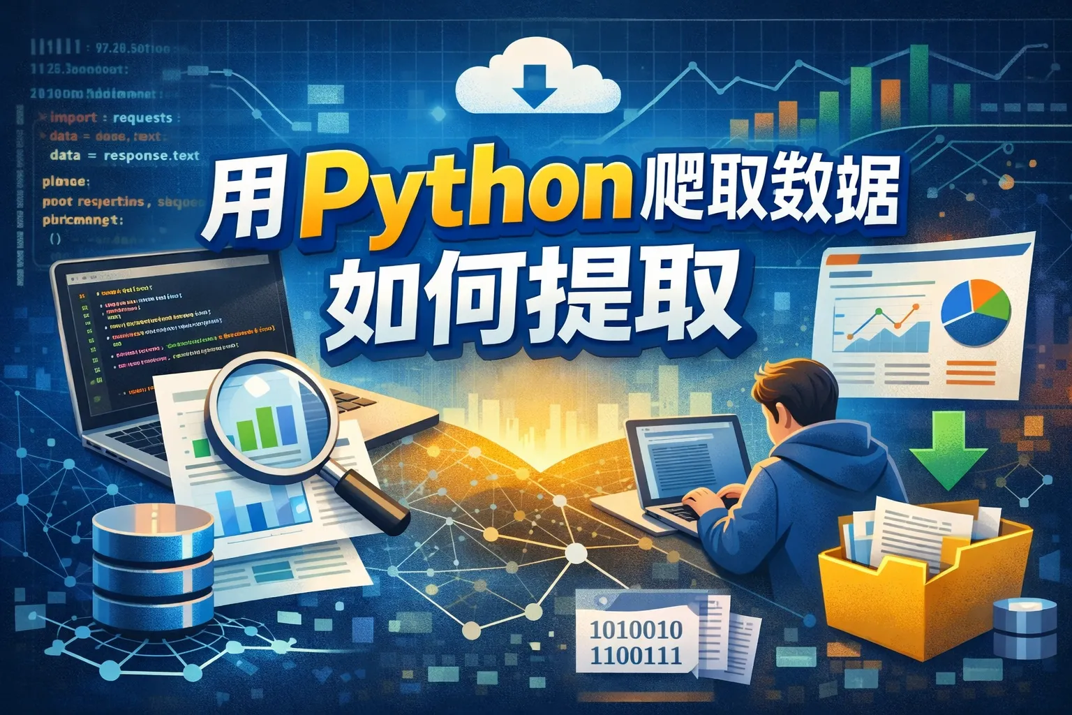 用python爬取数据如何提取