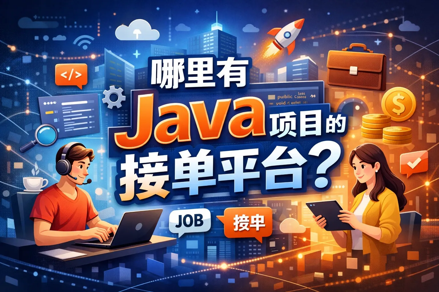 哪里有java项目的接单平台