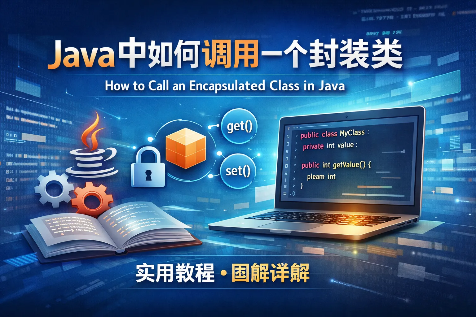 java中如何调用一个封装类