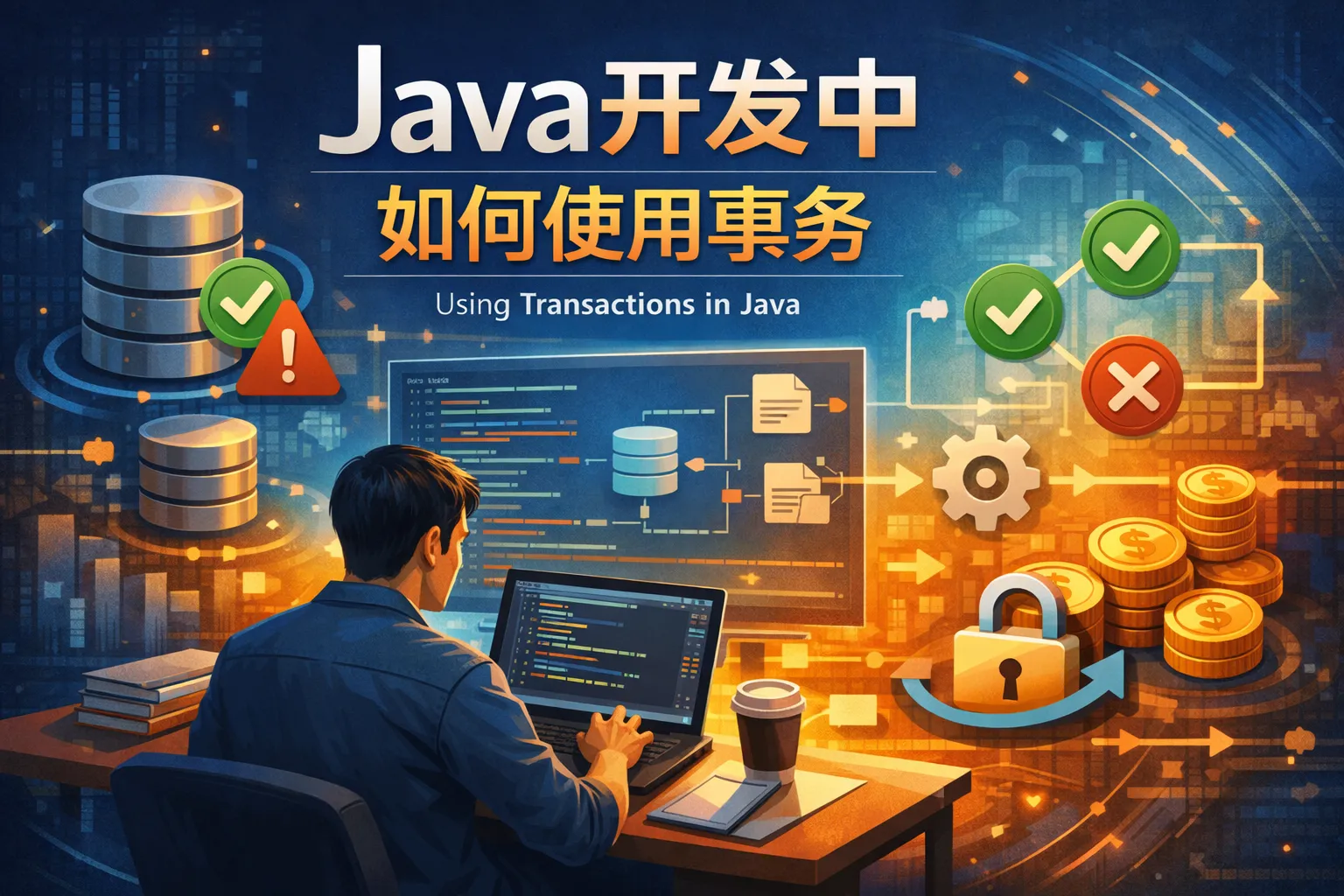 java开发中如何使用事务