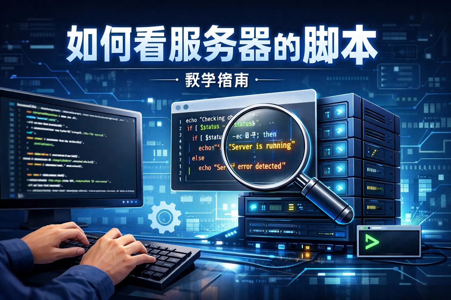 如何看服务器的脚本