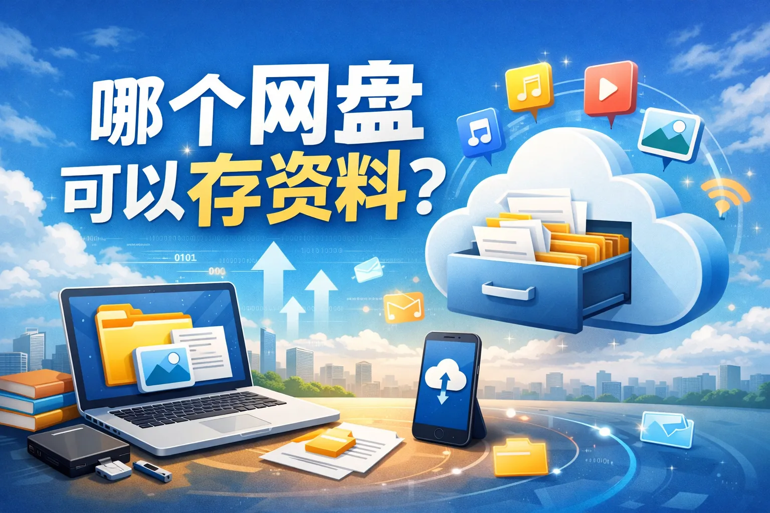 哪个网盘可以存资料