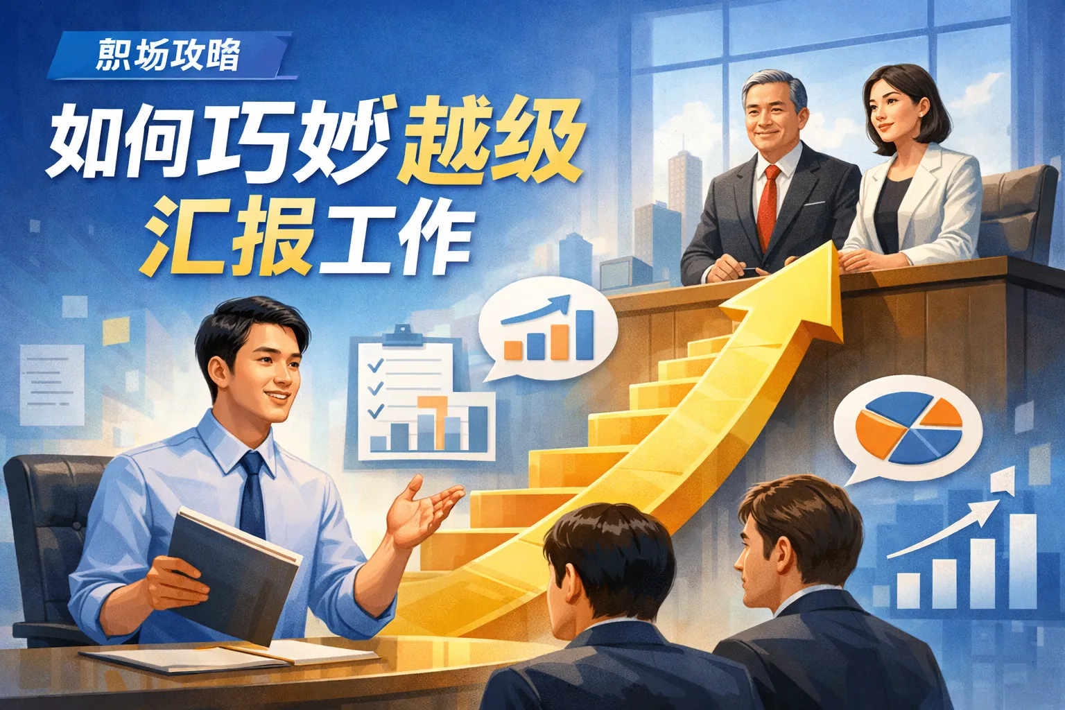 如何巧妙越级汇报工作