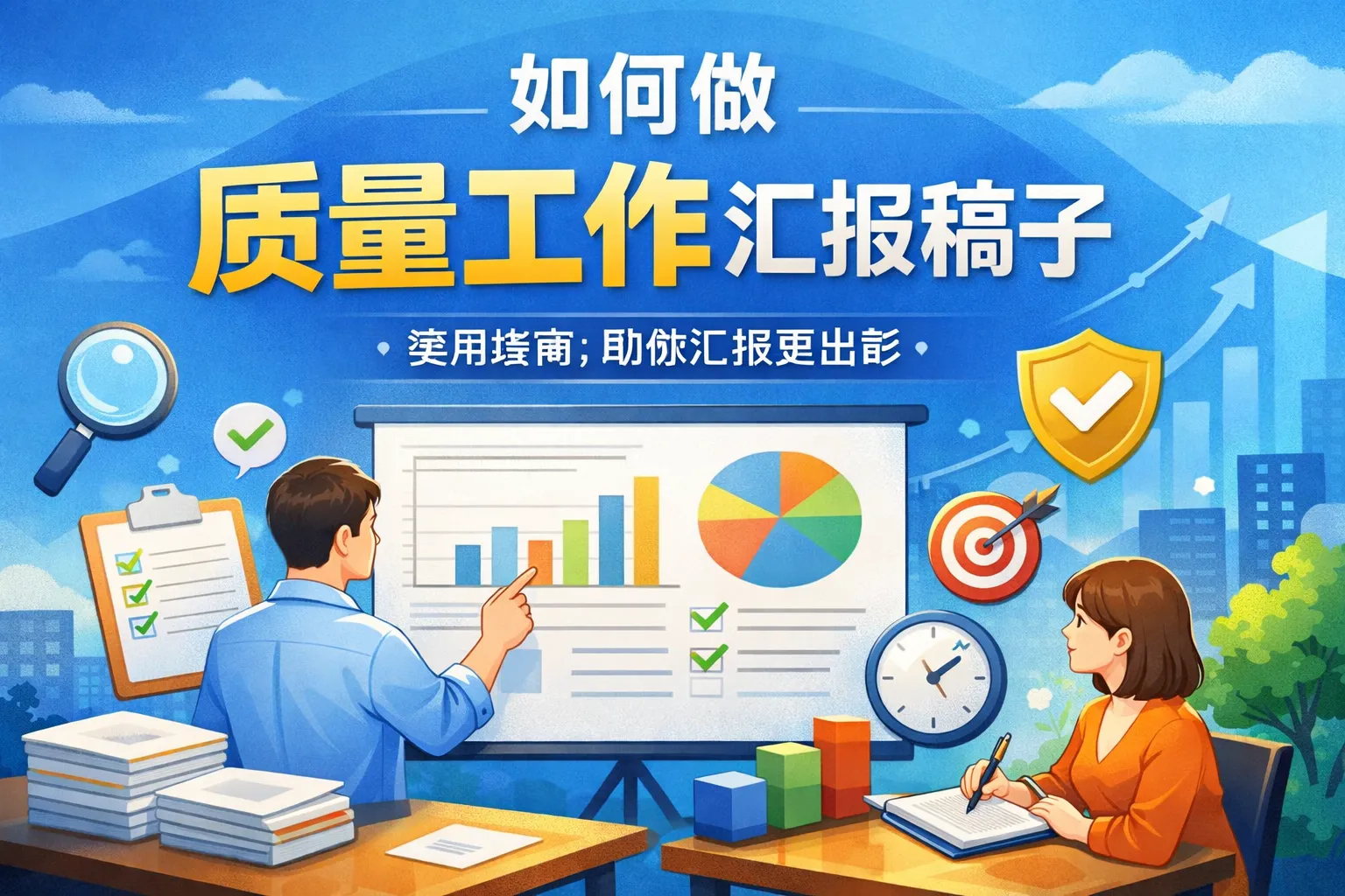 如何做质量工作汇报稿子