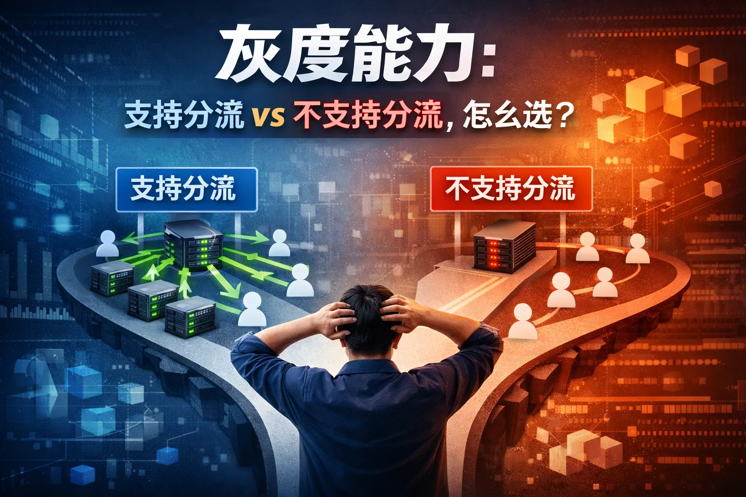 灰度能力:支持分流vs不支持分流,怎么选?