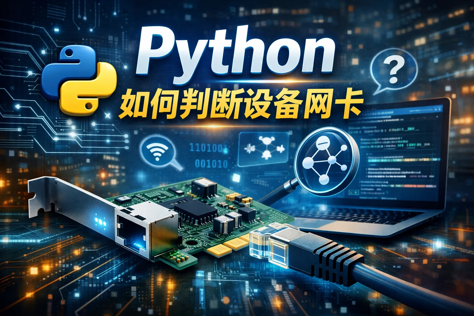 python如何判断设备网卡