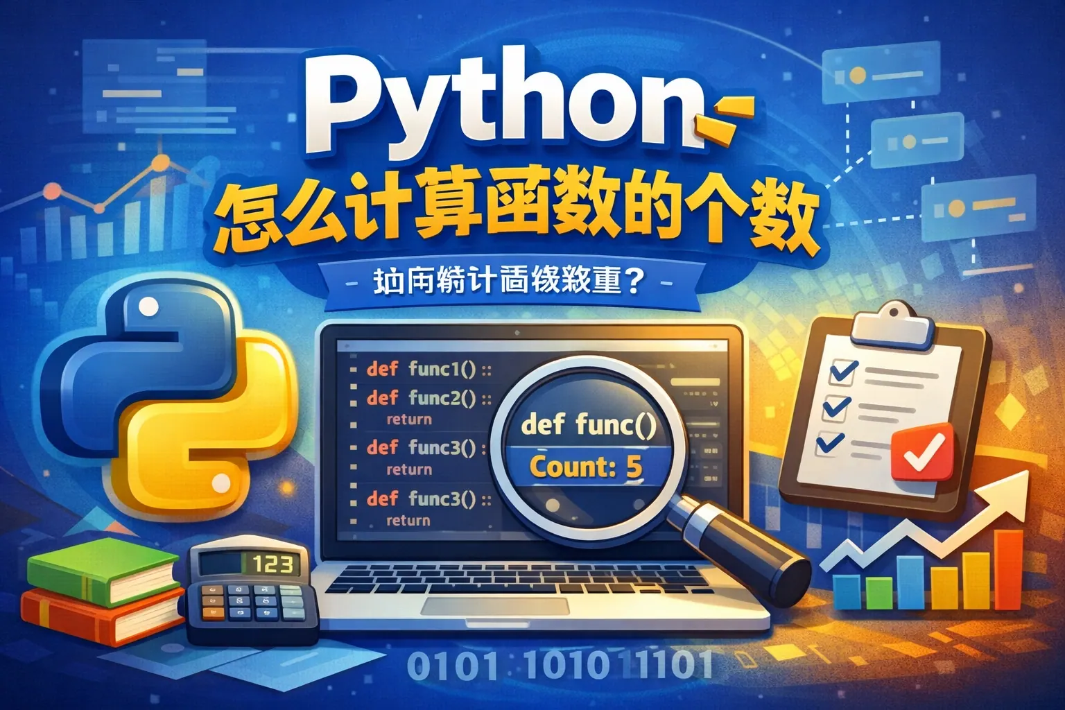 python怎么计算函数的个数