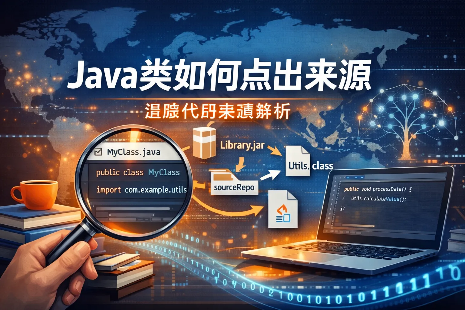 java类如何点出来源