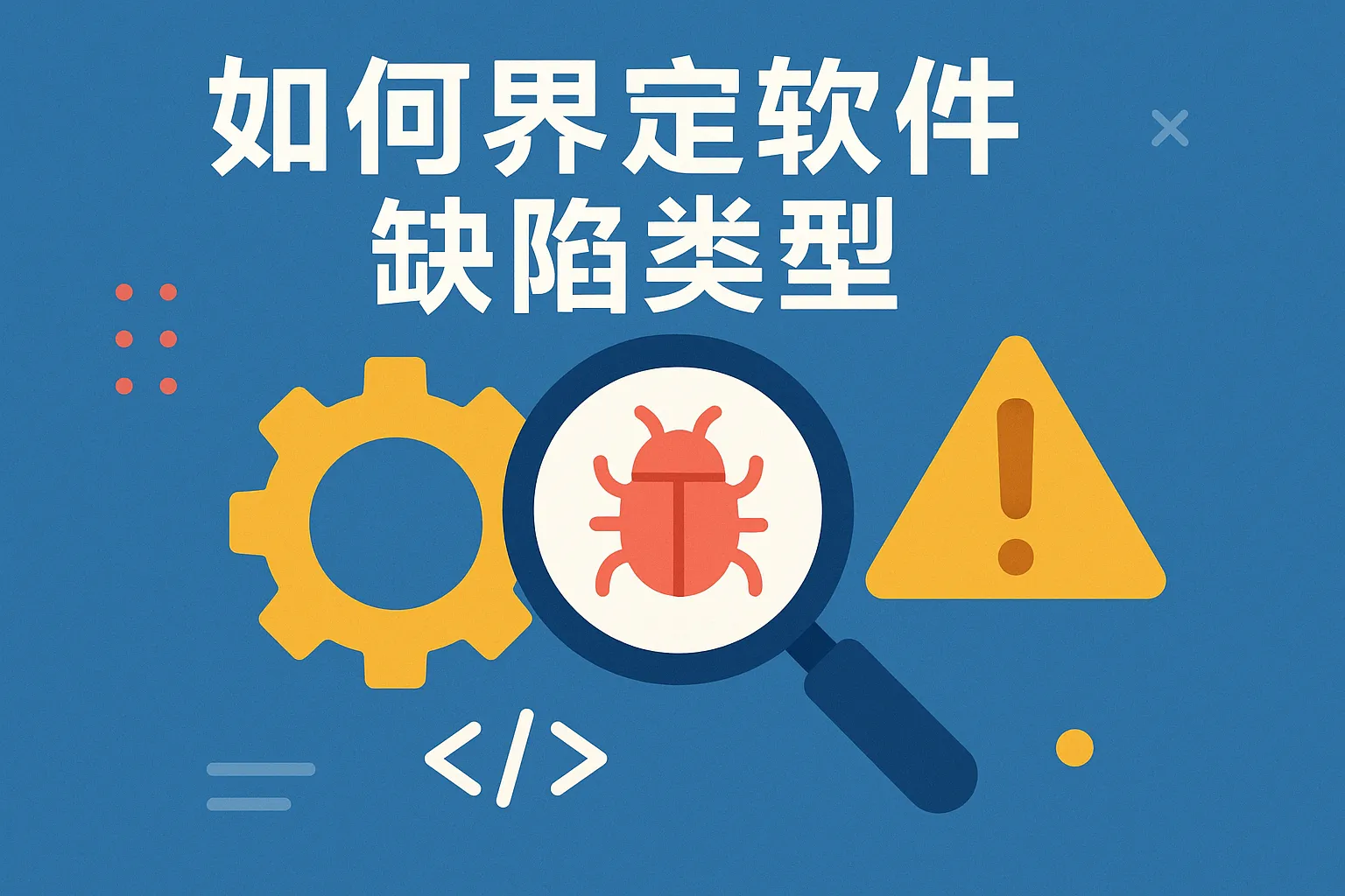 如何界定软件缺陷类型