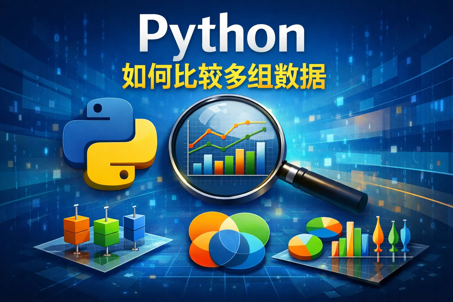 Python如何比较多组数据