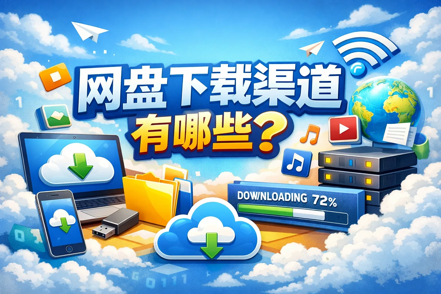 网盘下载渠道有哪些