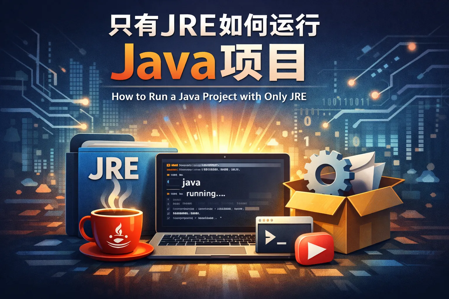 只有jre如何运行java项目