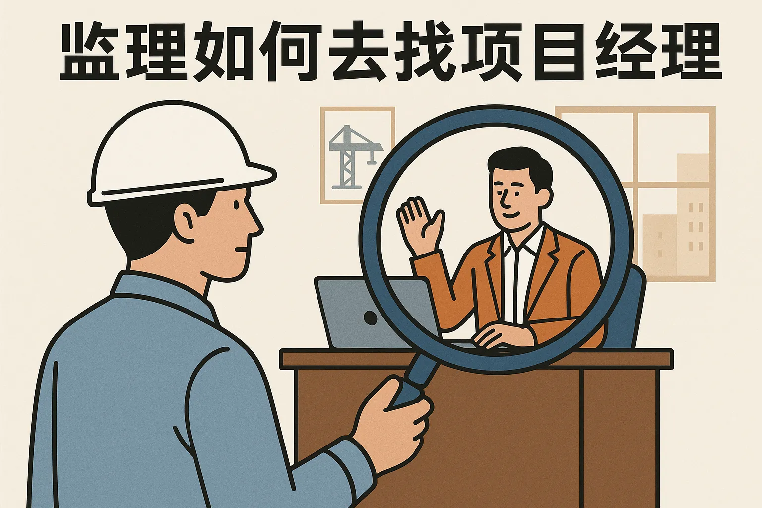 监理如何去找项目经理