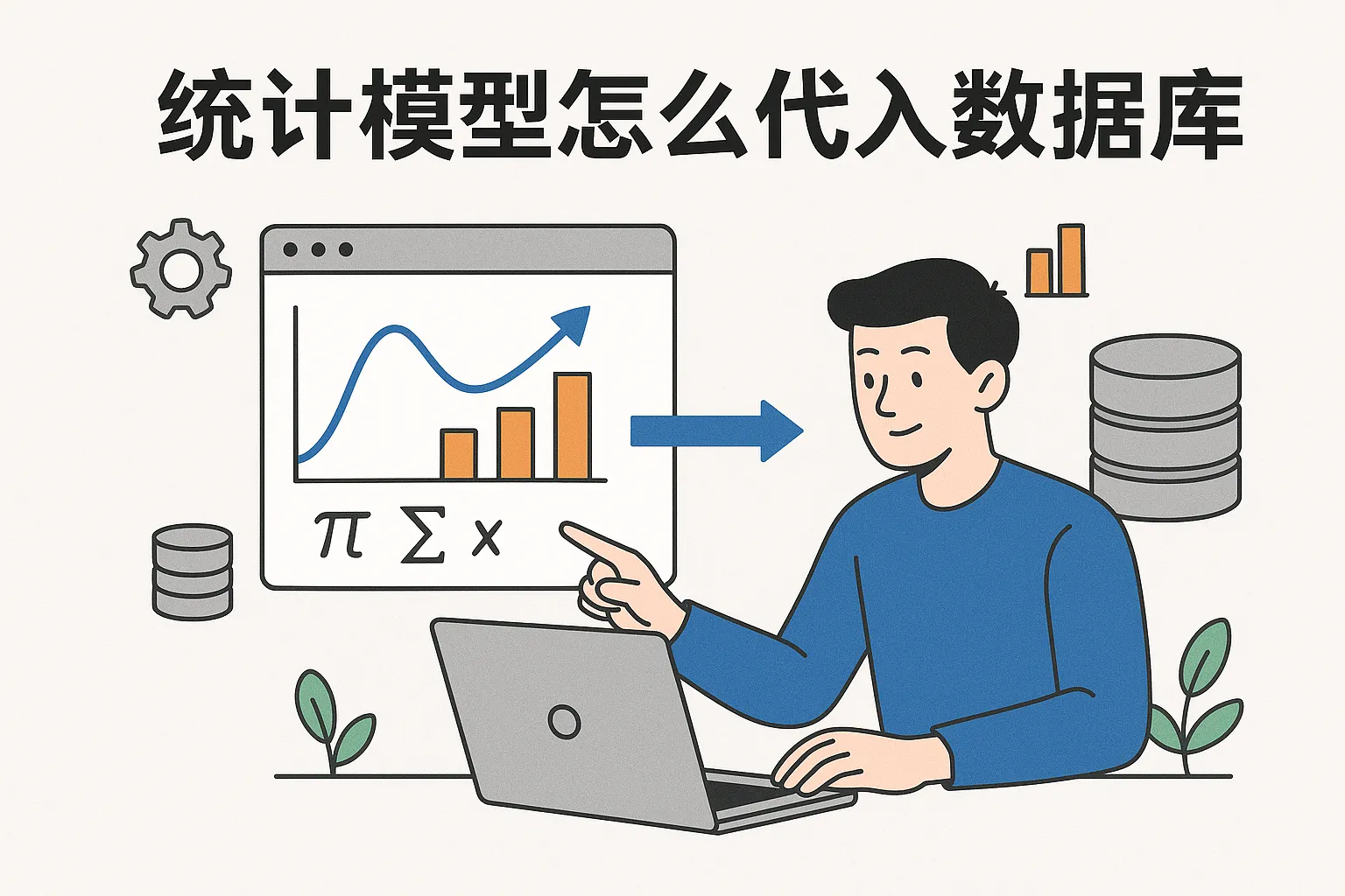 统计模型怎么代入数据库