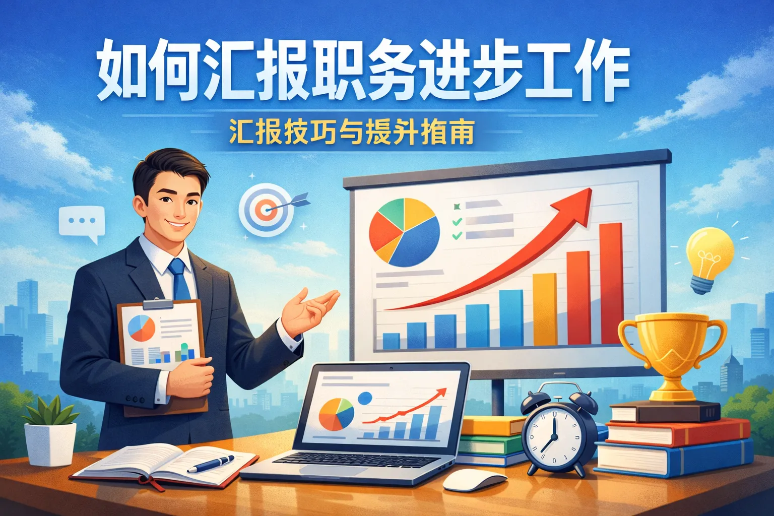 如何汇报职务进步工作