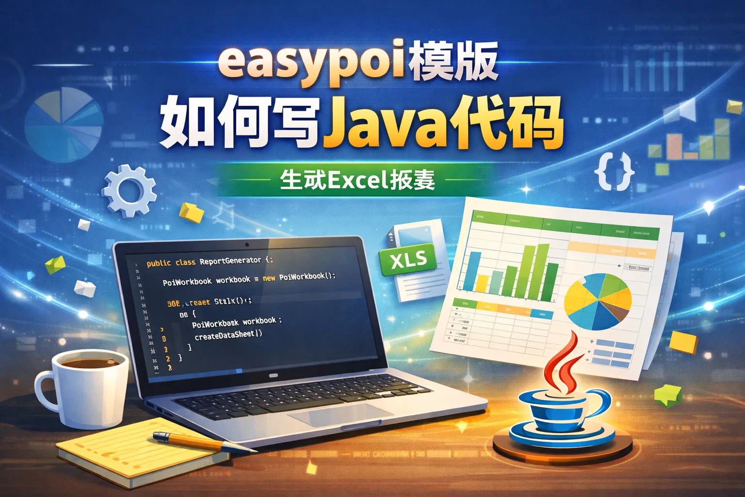 easypoi模版如何写java代码