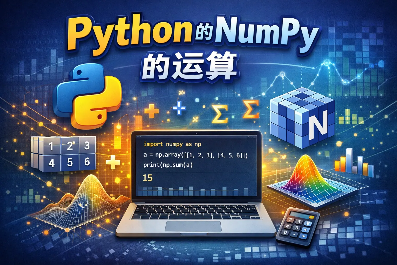 python的numpy的运算