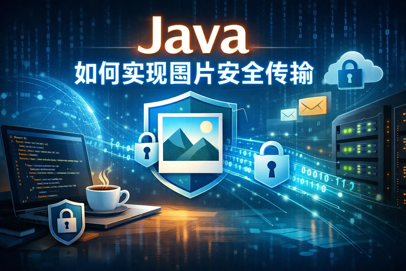 java如何实现图片安全传输