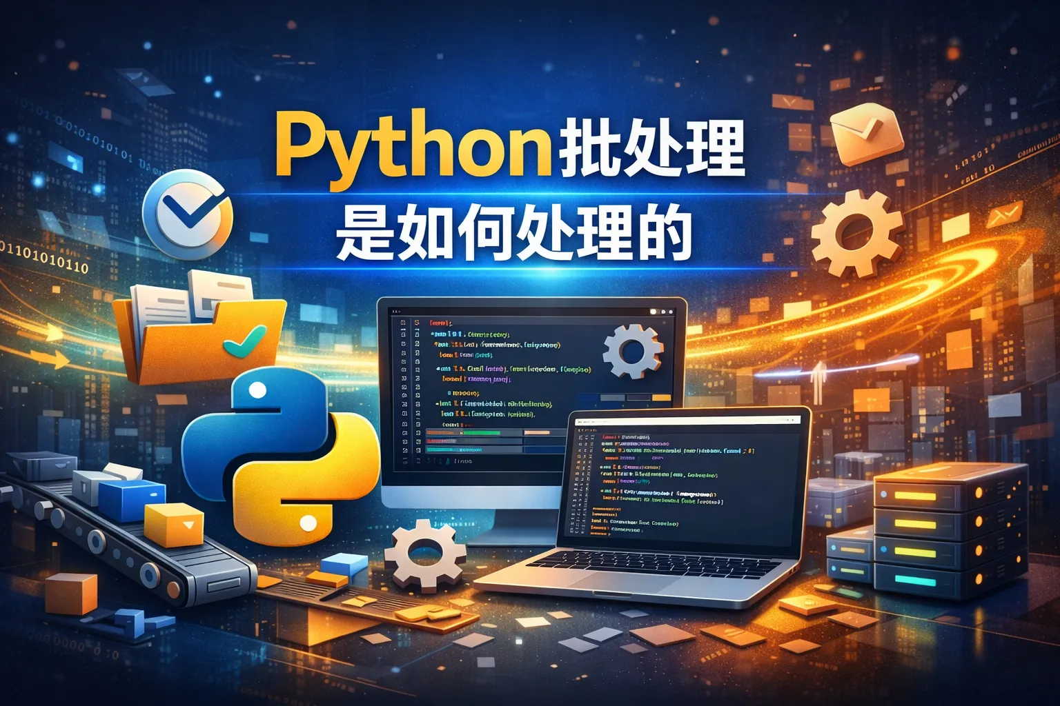 python批处理是如何处理的