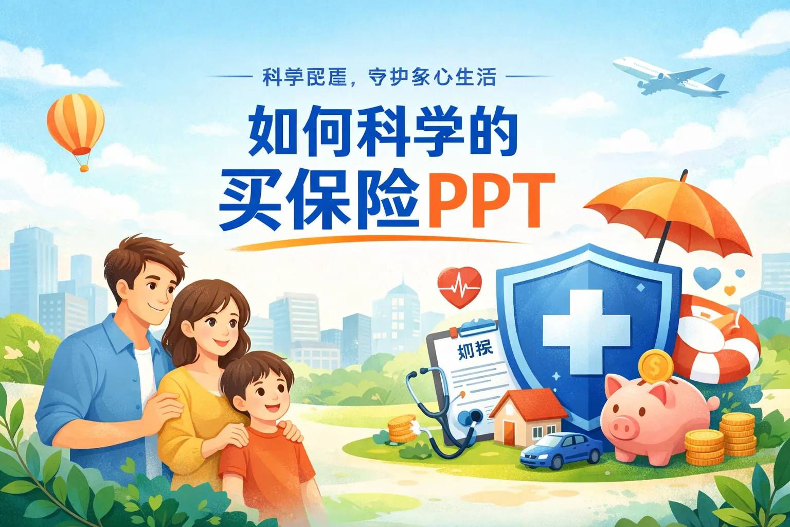 如何科学的买保险ppt