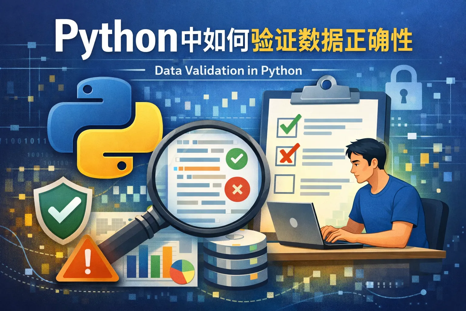 Python中如何验证数据正确性