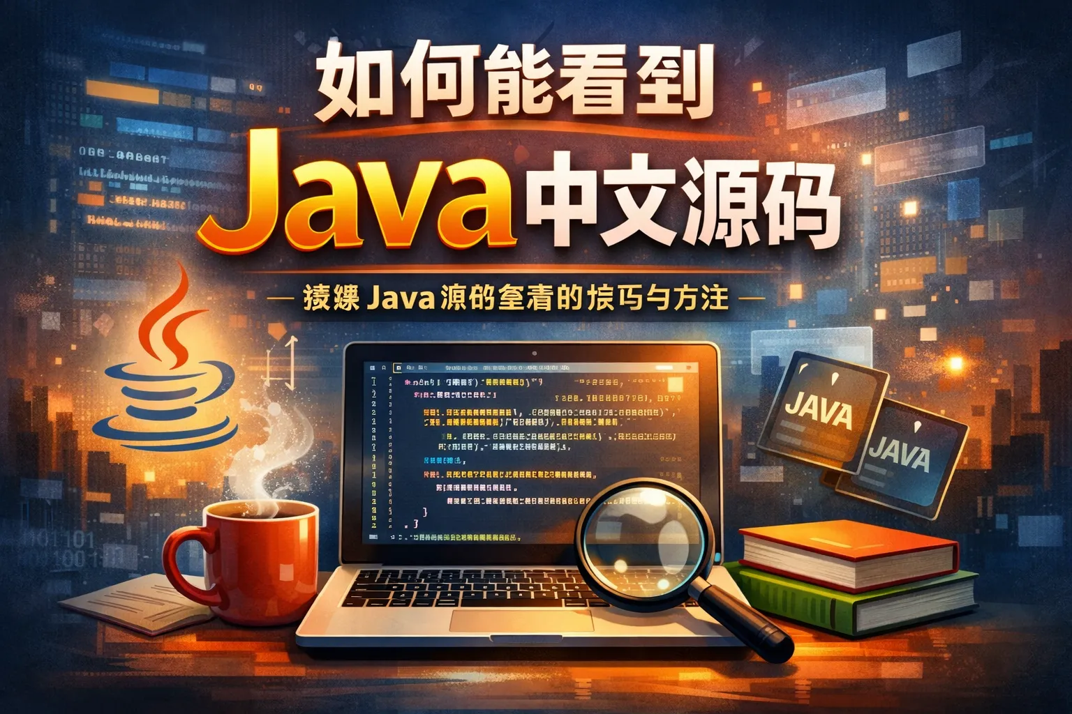 如何能看到java 中文源码