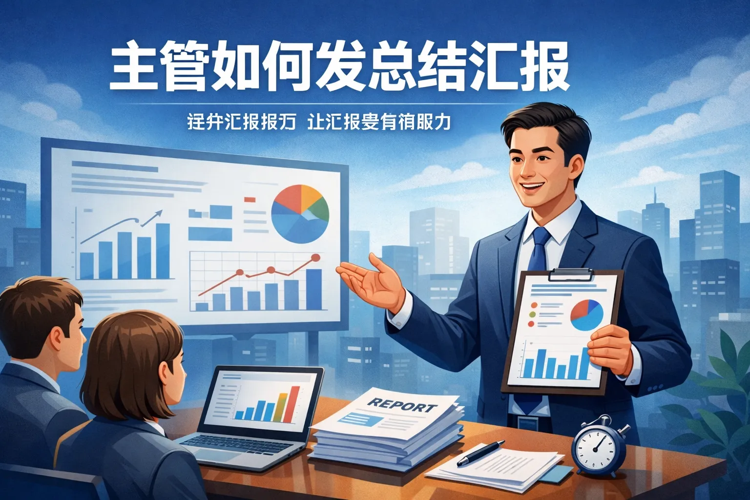 主管如何发总结汇报