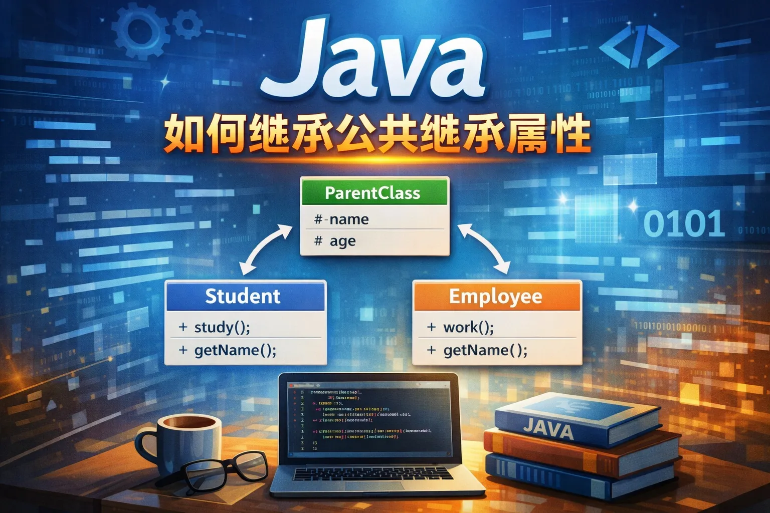 java如何继承公共继承属性