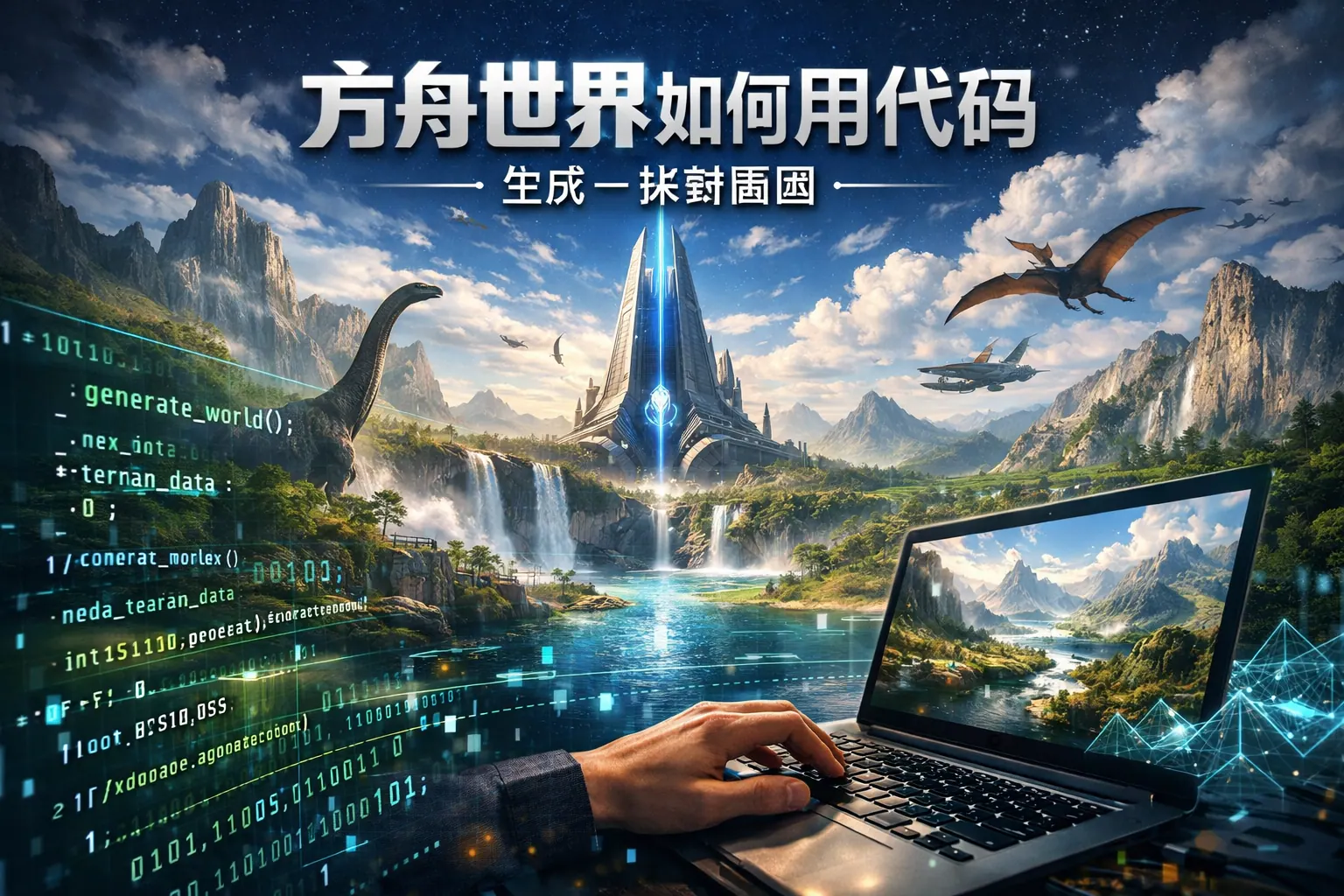 方舟世界如何用代码