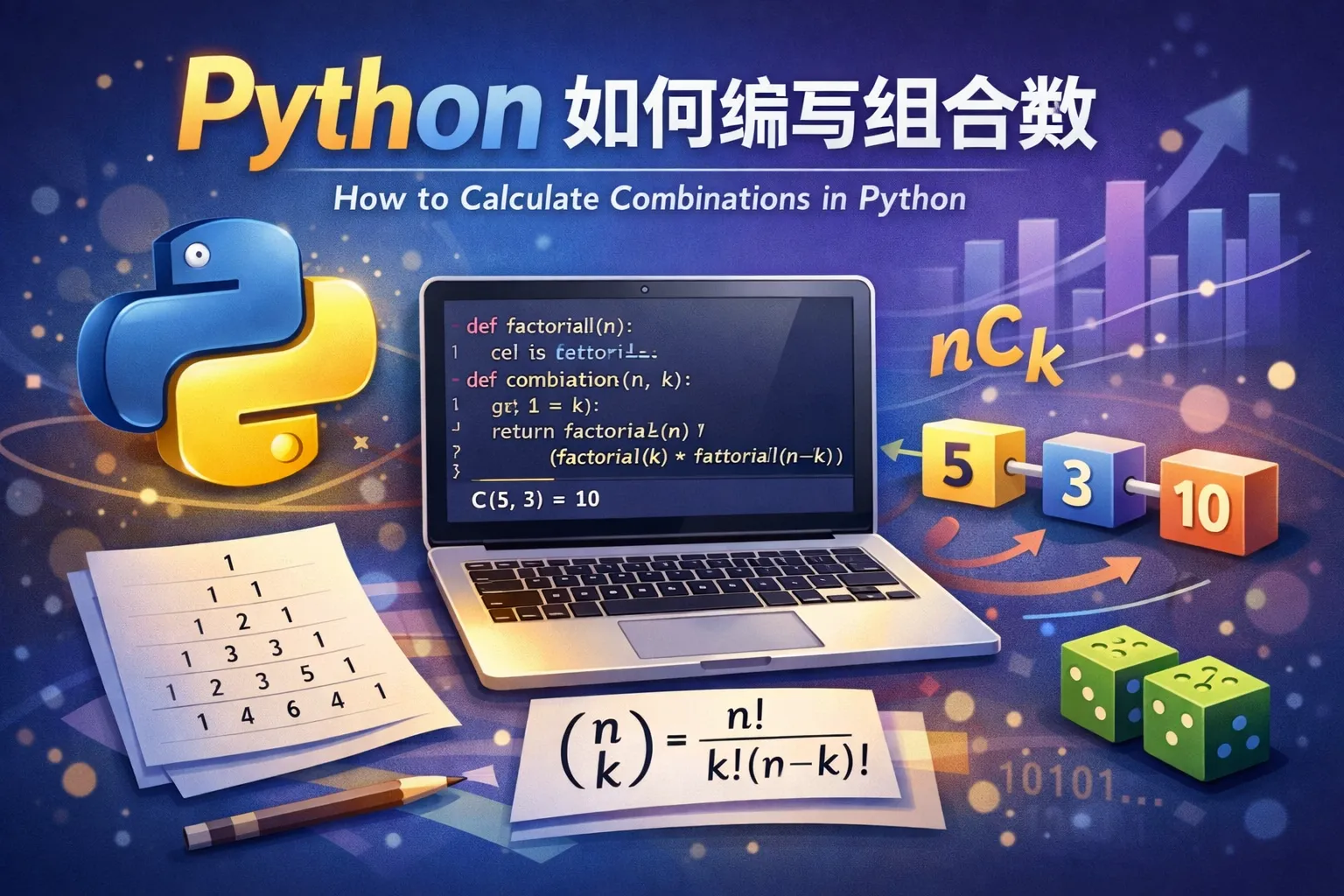 python如何编写组合数