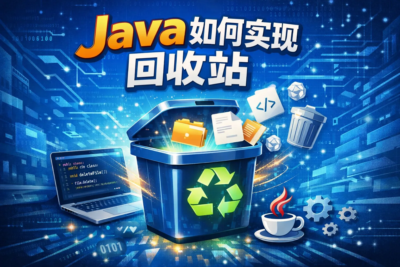 java如何实现回收站