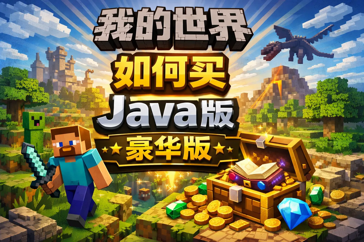 我的世界如何买java版豪华版